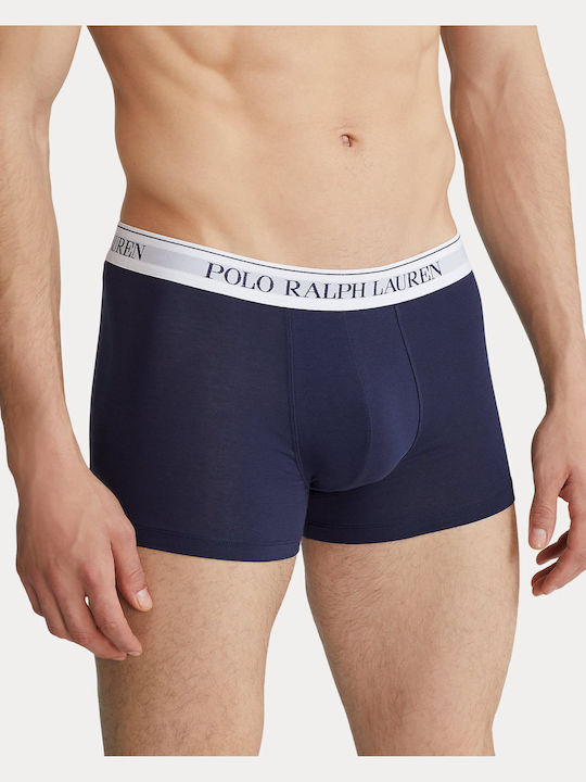 Men's Boxers Dark Blue with Patterns 3Pack