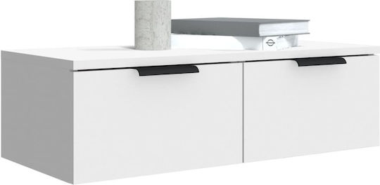 Stand TV Alb L68xA30xÎ20cm