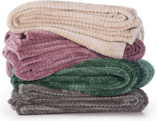 Nef-Nef Homeware Cameron Покривка За Двуместен Диван Жакард 180x250см Сива