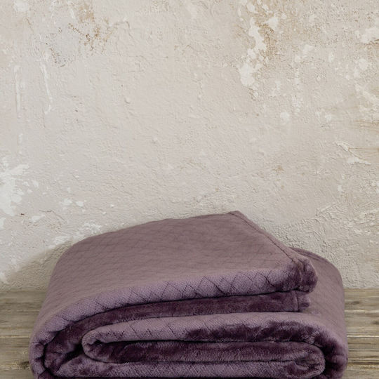 Kocoon Cosy Покривка За Триместен Диван Жакард 180x300см Сива