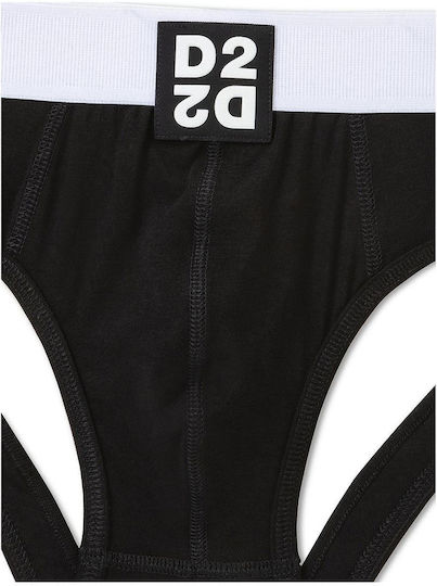 Dsquared2 Mirrored Logo Black