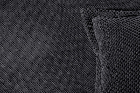 Guy Laroche Rubicon Ριχτάρι Πολυθρόνας Δύο 'Οψεων 150x170εκ. Black