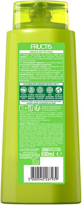 Garnier Fructis Shampoos Against Dandruff for All Hair Types 690ml