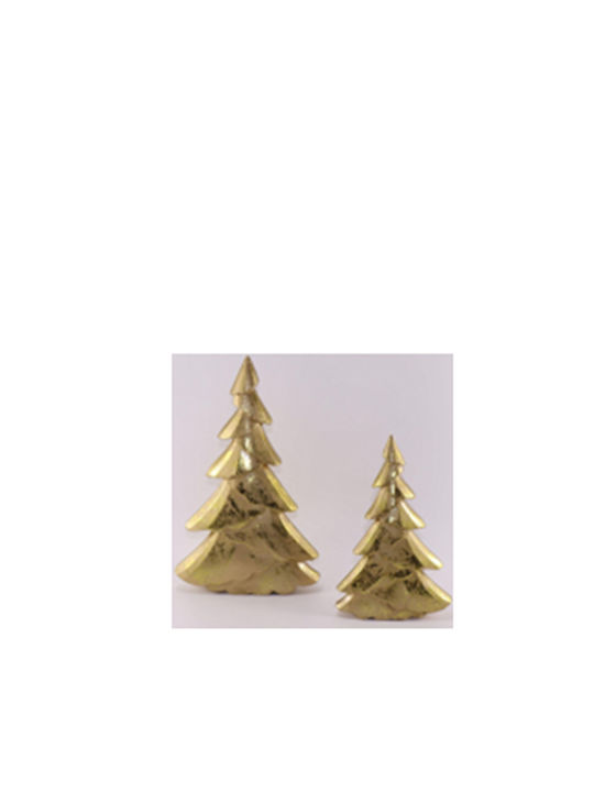 Christmas Decorative Tree 24.5cm Gold