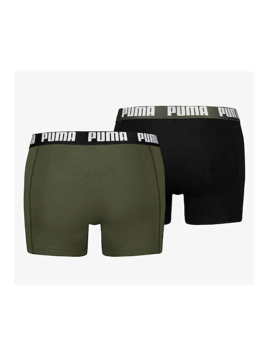 Basic Men's Boxers Black/Khaki 2Pack