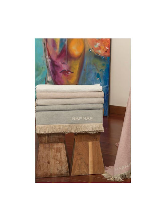Naf Naf 358-26 Ριχτάρι Πολυθρόνας Chenille 180x180εκ. Mint