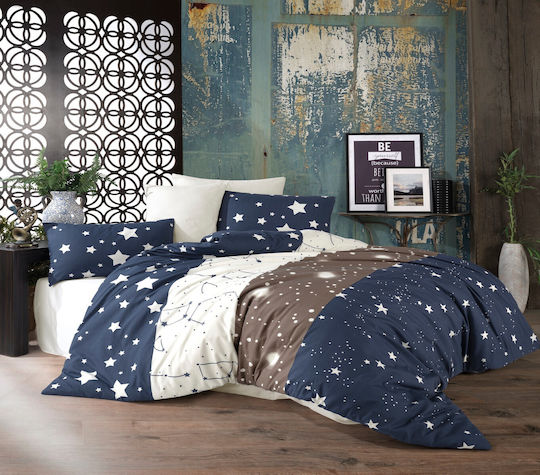Dimcol Duvet Cover Queen 220x240 Galaxy 305