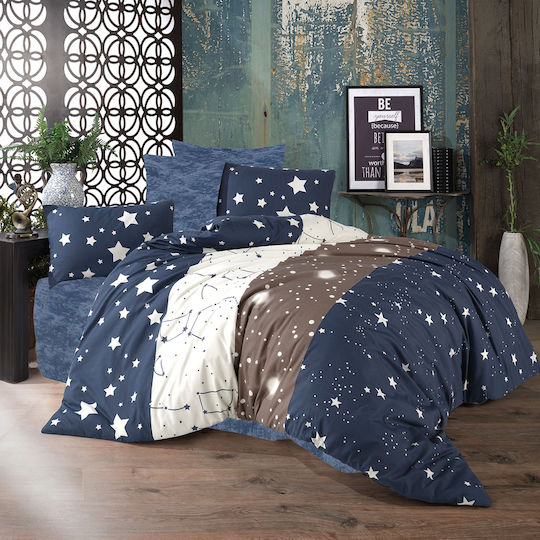 Dimcol Duvet Cover Queen 220x240 Galaxy 305