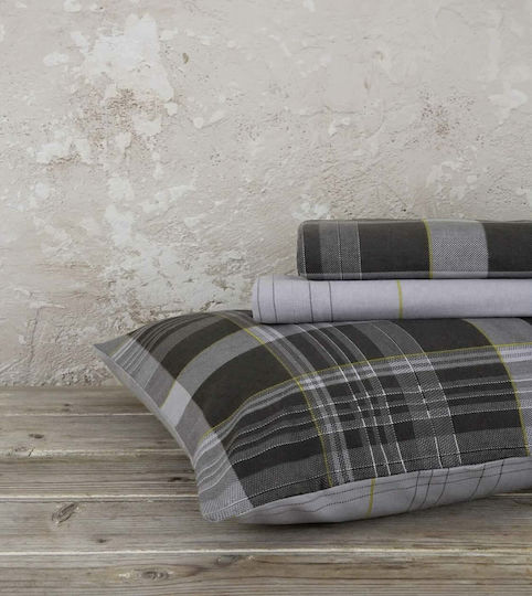 Nima Σετ Μονή 160x240cm Noit Dark Gray