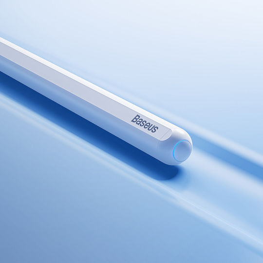 Baseus Smooth Writing Active Stylus Digital with Palm Rejection for iPad in White color SXBC020002