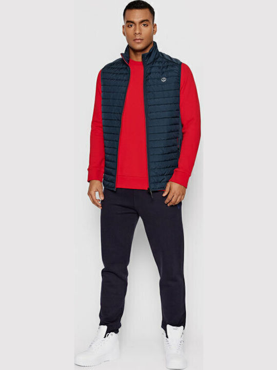 Αμάνικο Μπουφάν Puffer Navy Μπλε