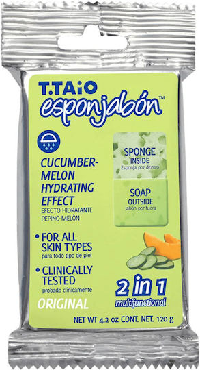Esponjabon Cucumber-melon Μπάρα Σαπουνιού 120gr
