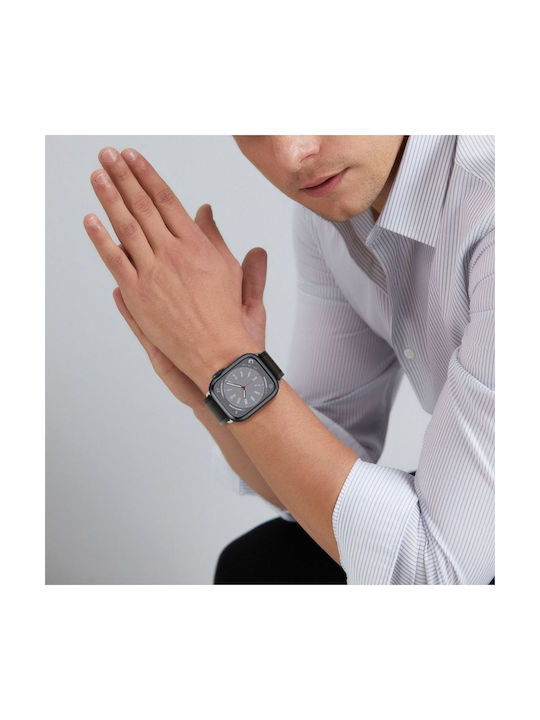 Tech-Protect Каишка Текстил Сив (Apple Watch 1/2/3/4/5/4/5/6/7/8/SE/ULTRA)