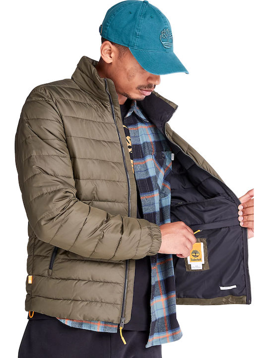 Winter Jacket Puffer Waterproof Khaki