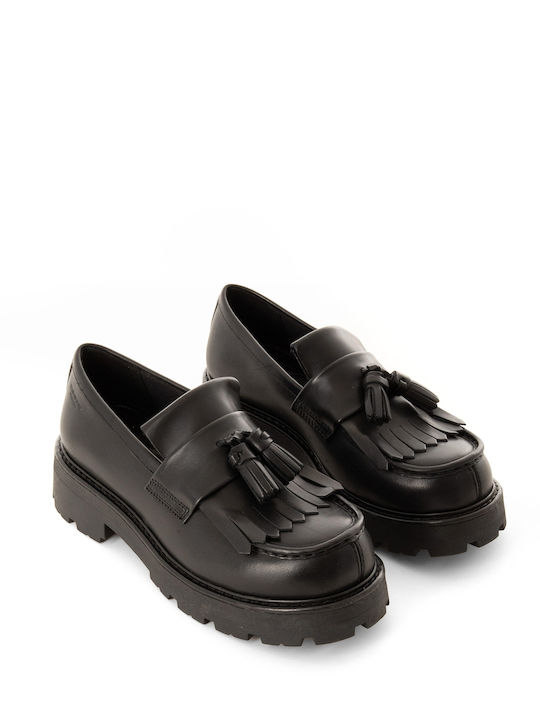 Vagabond Women's Moccasins in Black Color