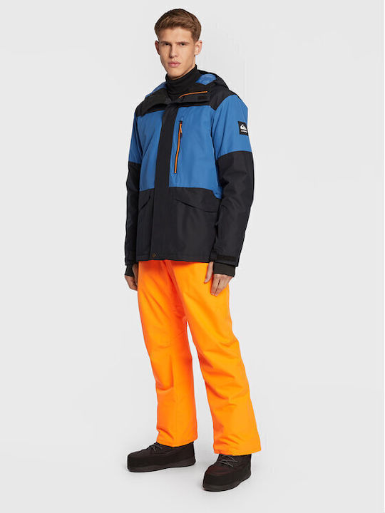 Quiksilver Mission Block EQYTJ03379-KVJ0 Ανδρικό Μπουφάν για Σκι & Snowboard True Black