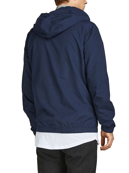 Jack & Jones Herren Winter Jacke Lässig Marineblau