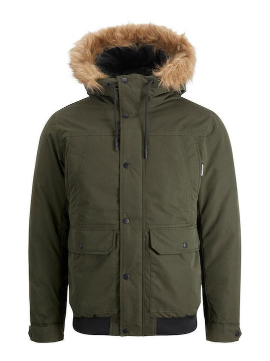 Winter Jacket Bomber Khaki