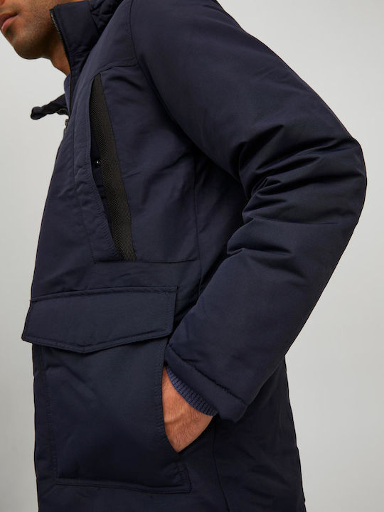 Χειμωνιάτικο Μπουφάν Παρκά Navy Blazer