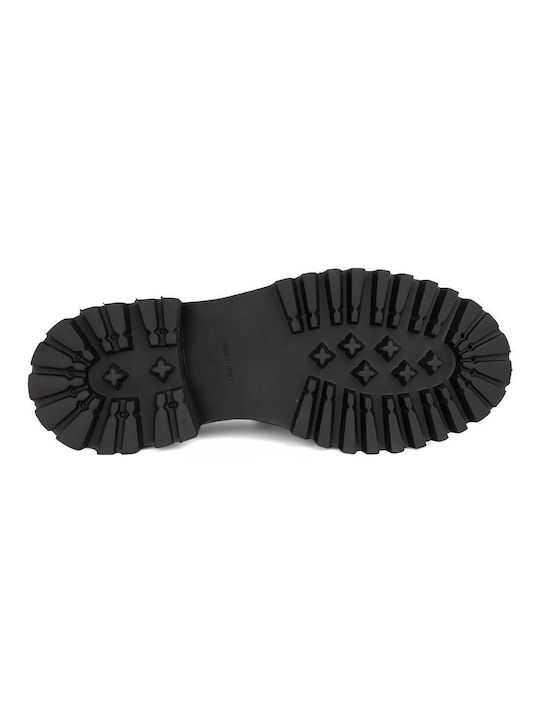 Women's Leather Loafers Black