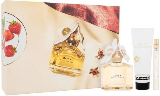 Marc Jacobs Daisy Set De Parfumuri Pentru Femei Cu Loțiune De Corp 3 Bucăți