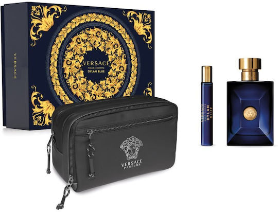 Versace Dylan Blue Pour Homme Set De Parfumuri Pentru Bărbați Cu Eau De Toilette