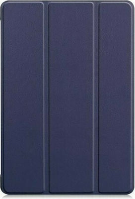 Tri-fold Flip Cover Synthetic Leather / Silicone Dark Blue (Galaxy Tab A8) 29537