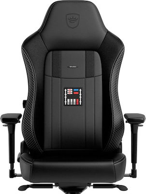 Noblechairs Hero Artificial Leather Gaming Chair with Adjustable Arms Darth Vader Edition