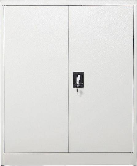 Doppelflügeliger Duilin Metallischer Galvanisierter Außenschrank 90x40x90cm Hellgrau Doppelflügeliger Duilin Metallischer Galvanisierter Außenschrank 90x40x90cm Hellgrau