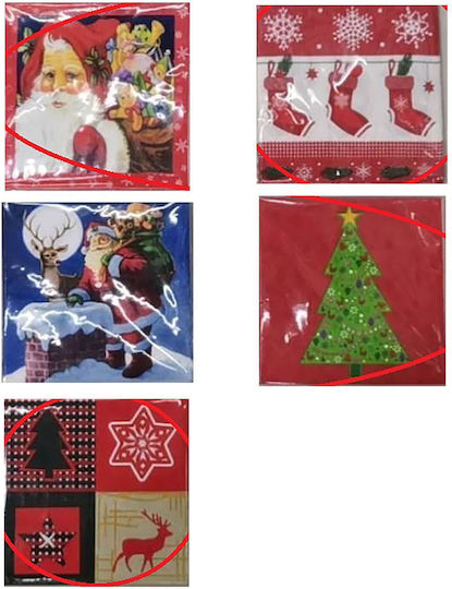 XMASfest Weihnachtsservietten mit Bällen 20 Stück XMASfest Weihnachtsservietten mit Bällen 20 Stück