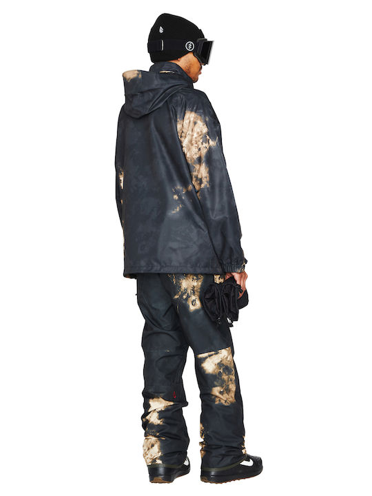Volcom Iconic Stone Men's Ski & Snowboard Jacket Bleach Black G0652312-BEB