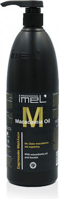 Imel Macadamia Oil Shampoos Reconstruction/Nourishment for All Hair Types 1000ml