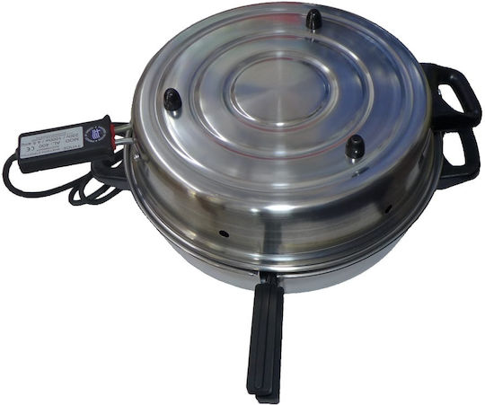 Oscar Plus Tabletop Electric Grill Aluminium Grill 1000W with Lid 33cmx33cmcm