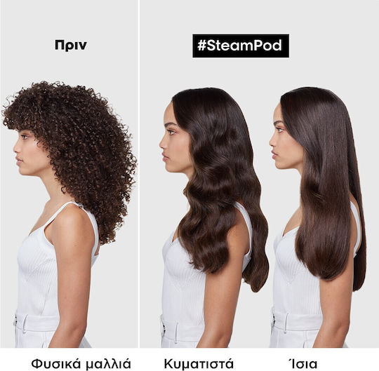 L'Oréal Professionnel SteamPod 4 Hair Straightener with Steam and Ceramic Plates