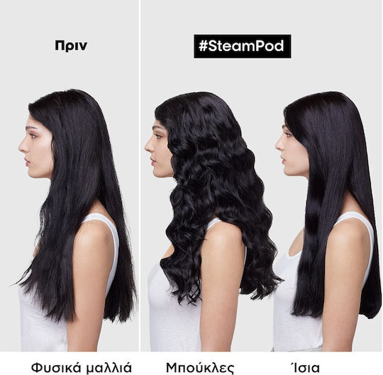 L'Oréal Professionnel SteamPod 4 Hair Straightener with Steam and Ceramic Plates