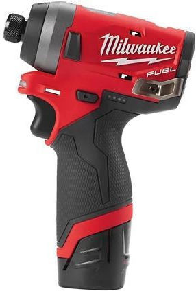 Milwaukee M12 FPP2A-402X Set Impact Drill Driver & Impact Screwdriver 12V with 2 4Ah Batteries and Case