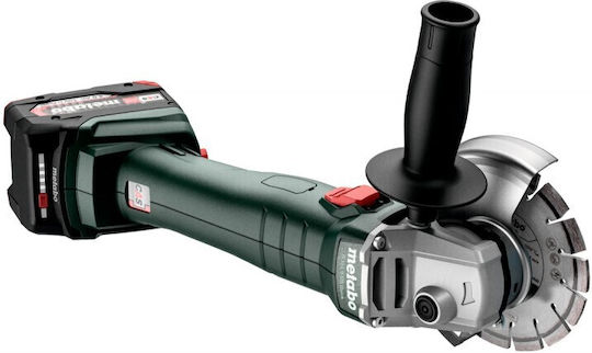 Metabo 685210000 Set Angle Wheel & Impact Drill Driver & Impact Driver & Hammer & Lens 18V with 2 Batteries 4Ah and Case