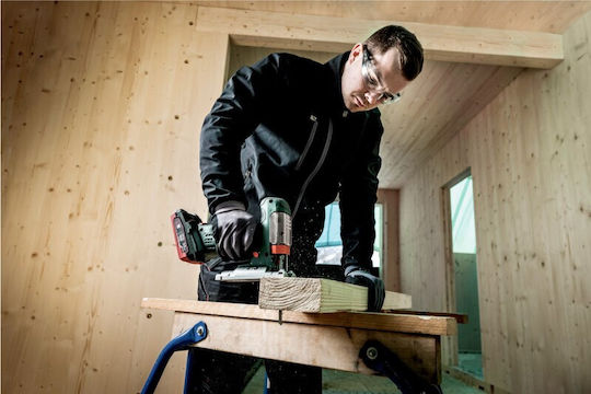 Metabo 685214000 Set Angle Wheel & Impact Drill Driver & Hammer & Jigsaw 18V with 3 Batteries 4Ah and Case