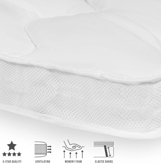 Sleeptime Подложка за матрак Хотелски 3d Air Hotel 80x200см. 1бр
