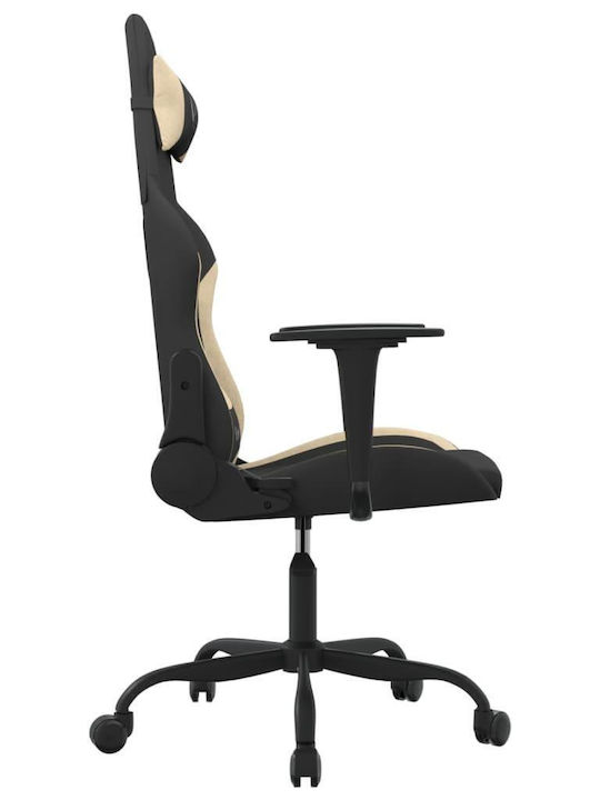 vidaXL 345469 Gaming Stuhl Black / Crem