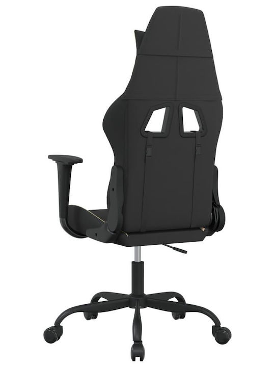 vidaXL 345469 Gaming Stuhl Black / Crem