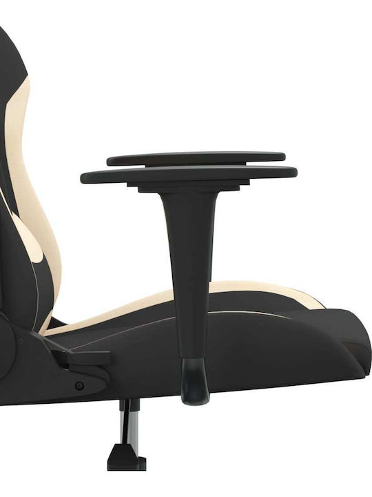 vidaXL 345491 Gaming Stuhl Black / Crem