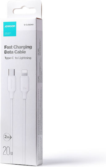 Joyroom S-CL020A9 USB-C to Lightning Cable 20W White 2m