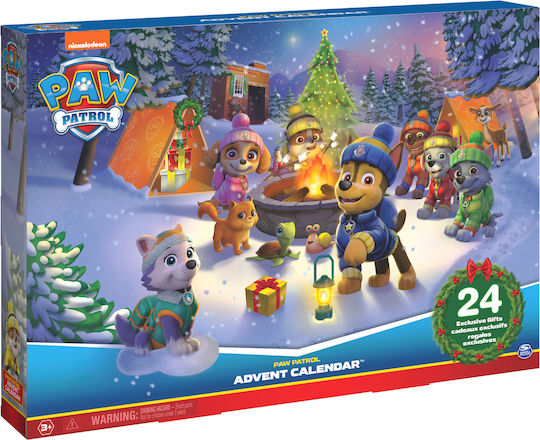 Spin Master 2022 Advent Calendar Paw Patrol για 3+ Ετών
