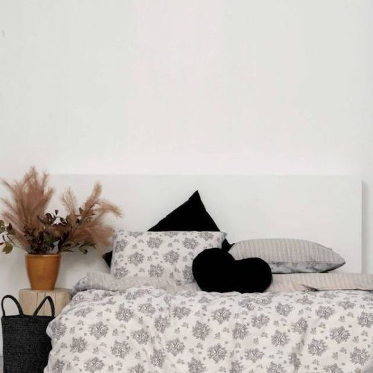 Palamaiki Bettwäsche-Set Überdoppel 240x260cm. Fashion Life FL6165 Weiß 4Stück