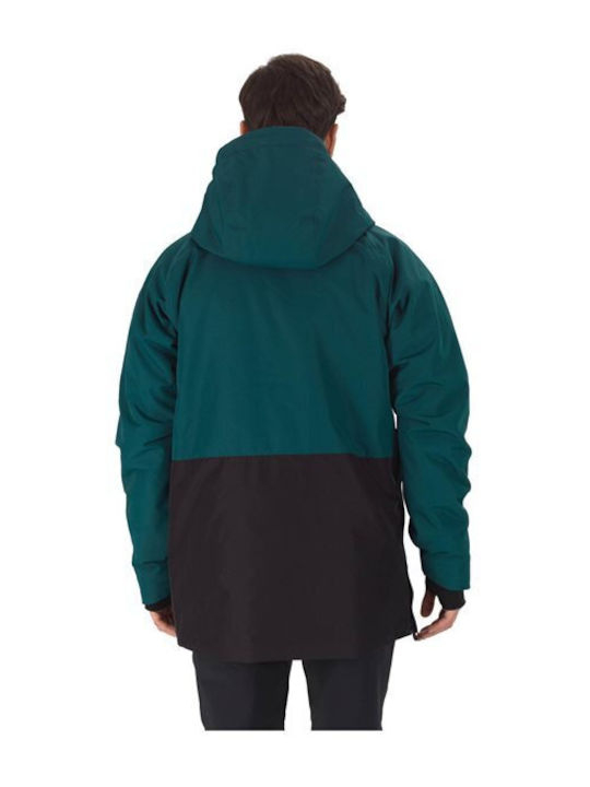 Rossignol SKPR Anorak Men's Ski & Snowboard Jacket Deep Teal RLLMJ12-72C