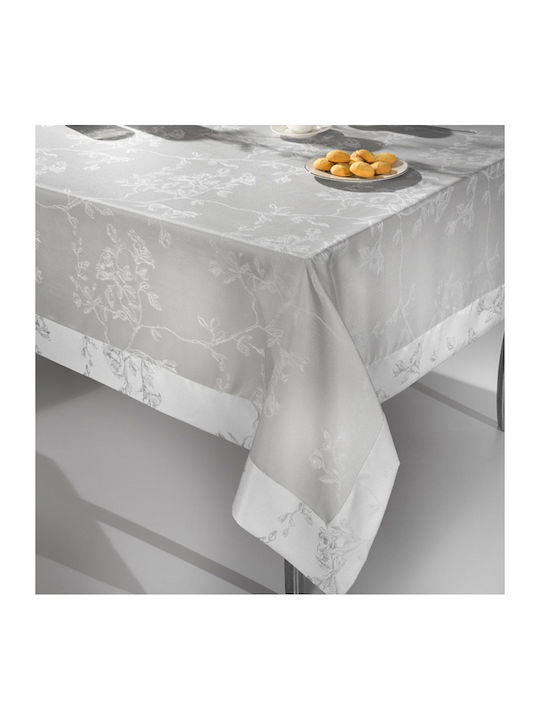 Guy Laroche Tischtuch Campus Silver 160x320cm
