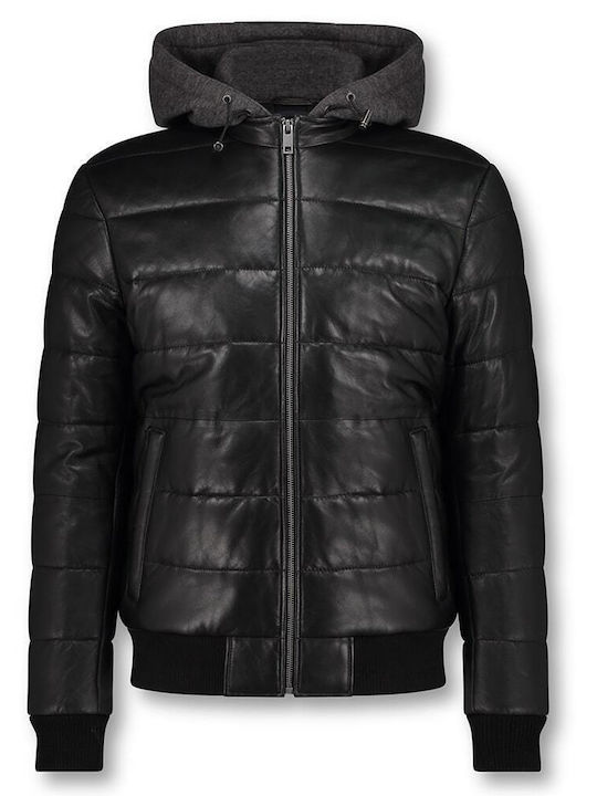 Leather jacket MAYS & ROSE MOSCOW Black