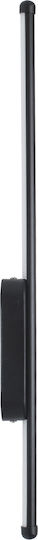 GloboStar Harlem Modern Lamp Wall with Integrated LED and Adjustable White Light Black 60x60cm