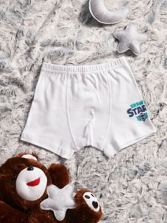 Comfort Kinder-Boxershorts Weiß